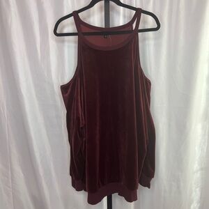 Torrid Port Royale Cold Shoulder Sweatshirt, size 5X NWT